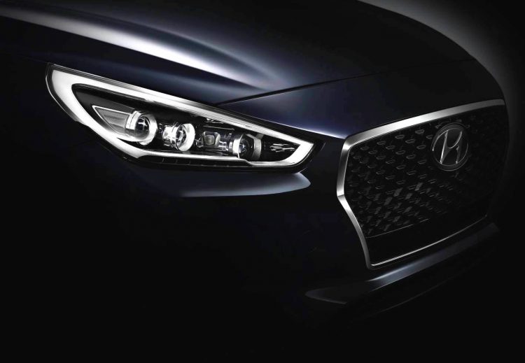 2017 Hyundai i30 teaser-grille