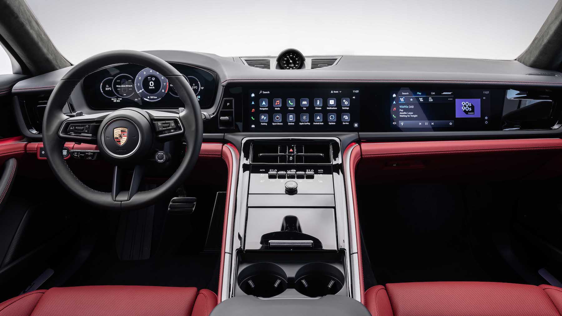 Porsche Previews High-Tech Panamera Cabin Ahead of Launch Later This Month